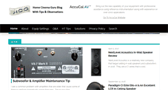 Desktop Screenshot of homecinemaguru.com